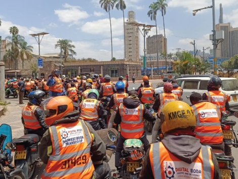 Riders with the helmet/Nairobi/2025