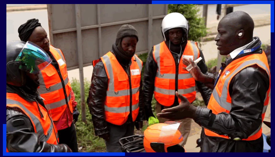 From gears to growth: Boda riders train for the future